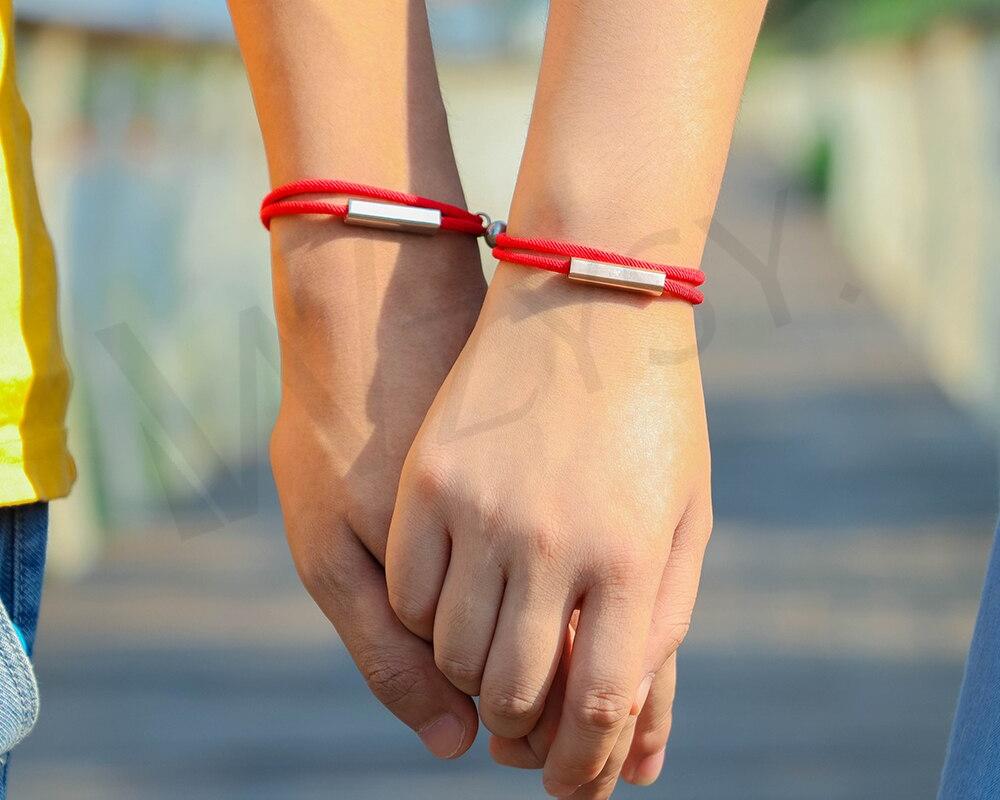 pulseras para parejas personalizadas