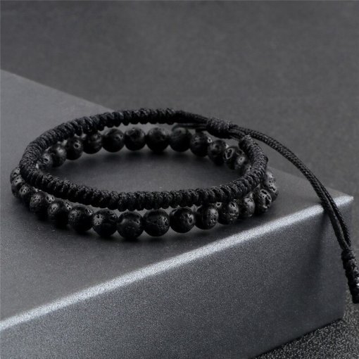 Pulsera de cordón para dos personas