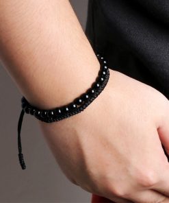 Pulsera de cordón para dos personas